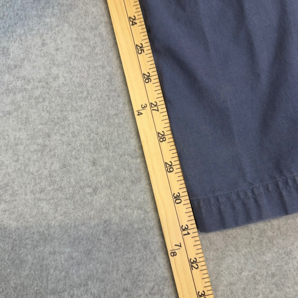 Patagonia Happy Hike Studio Pants Blue Gray Organic Cotton Blend Size 8 83086 - Picture 2 of 10